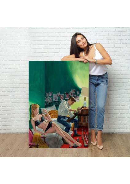 Kuşatılmış Suçlu ve Ortağı Kadın TABLO-7724 fiyatları