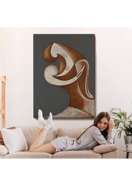 Pablo Picasso - Soyut Baş TABLOSU-7382