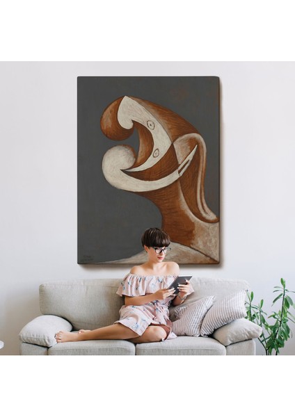 Pablo Picasso - Soyut Baş TABLOSU-7382