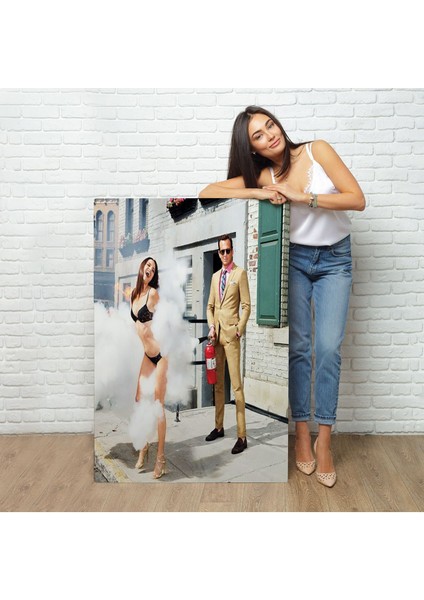 Kadına Tüp Ile Müdahele Eden Adam TABLO-7755 fiyatları