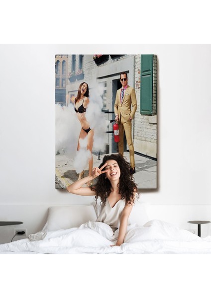 Kadına Tüp Ile Müdahele Eden Adam TABLO-7755