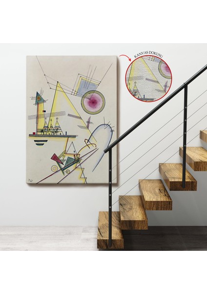 Wassily Kandinsky - Hassas Ruh TABLOSU-7499 fırsatları
