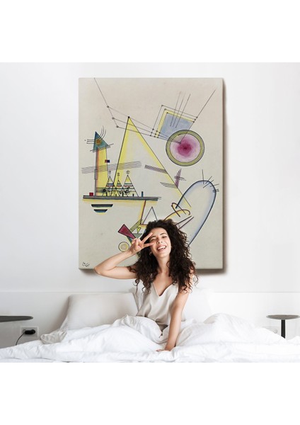 Wassily Kandinsky - Hassas Ruh TABLOSU-7499