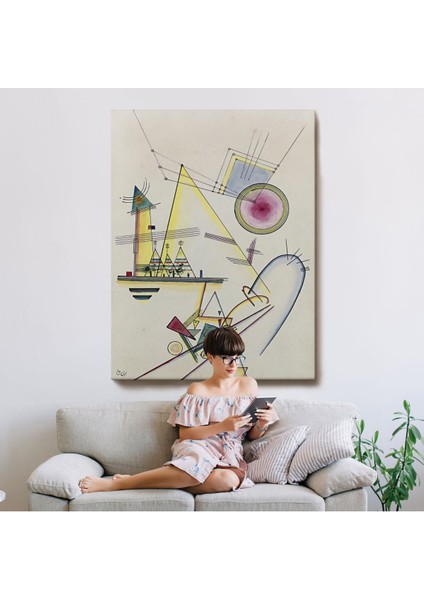 Wassily Kandinsky - Hassas Ruh TABLOSU-7499