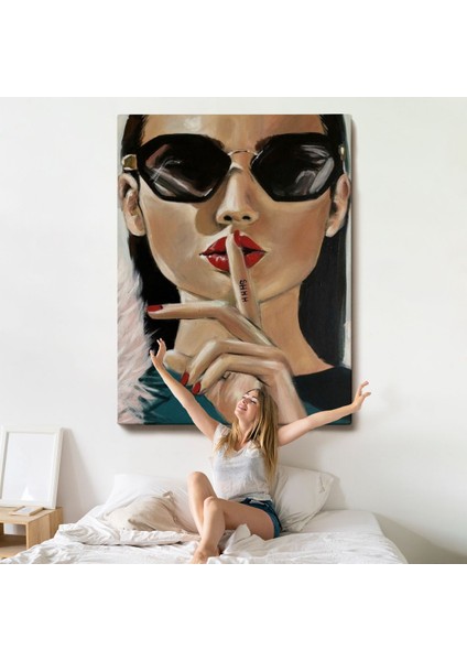 Şişşt Yapan Güzel Kadın TABLOSU-7953 indirimleri