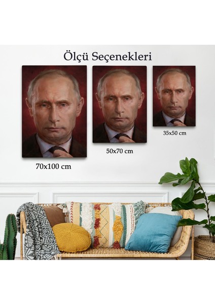 Vladimir Putin Rusya Devlet Başkanı TABLO-7768 modelleri