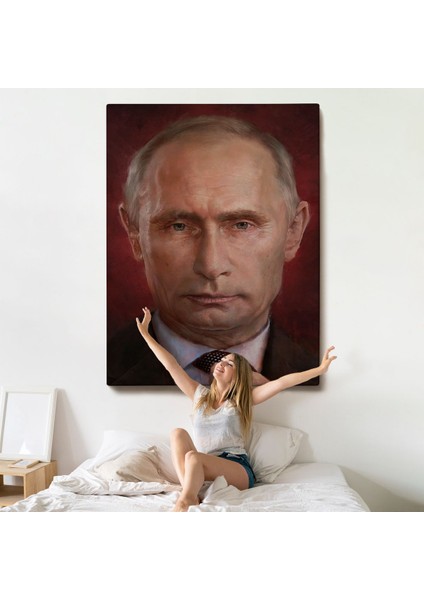 Vladimir Putin Rusya Devlet Başkanı TABLO-7768 indirimleri