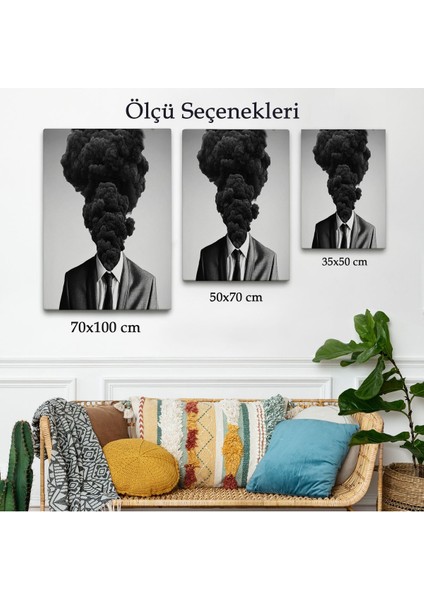 Kafasından Kara Duman Çıkan Adam TABLOSU-7926 modelleri