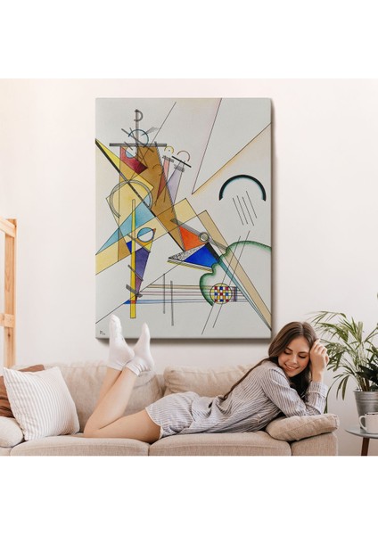 Wassily Kandinsky Gewebe TABLO-7493