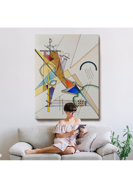 Wassily Kandinsky Gewebe TABLO-7493