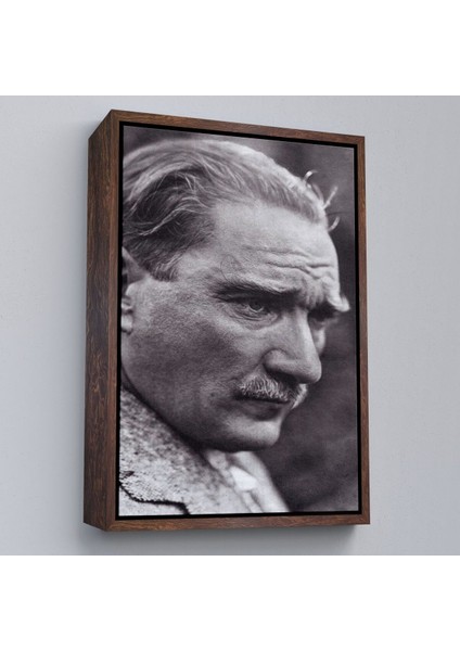 Çerçeveli Mustafa Kemal Atatürk Yakın Çekim Duvar TABLOSU-6213 fiyatları