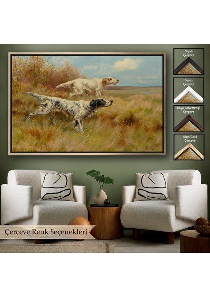 Çerçeveli Çoban Köpekleri TABLOSU-7071