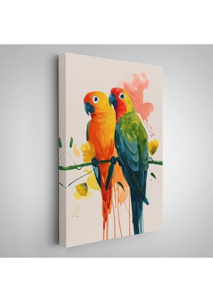 Daldaki Renkli Pağanlar TABLO-7566