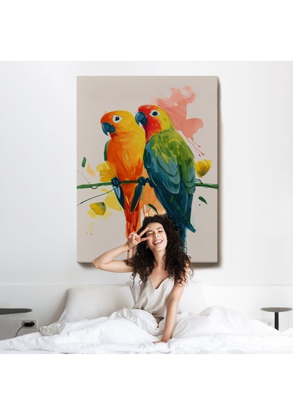 Daldaki Renkli Pağanlar TABLO-7566