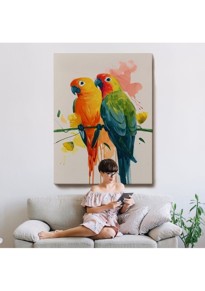 Daldaki Renkli Pağanlar TABLO-7566