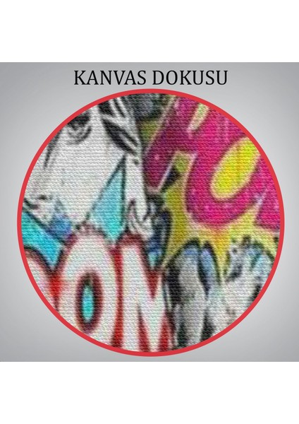 Graffiti Marilyn Monroe, Renkli Marilyn Monroe Kanvas TABLO-5307 indirimleri