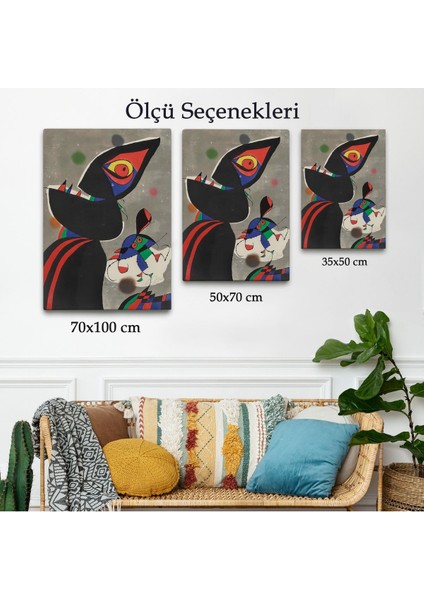 Joan Miro - Gaudi TABLO-7307 modelleri