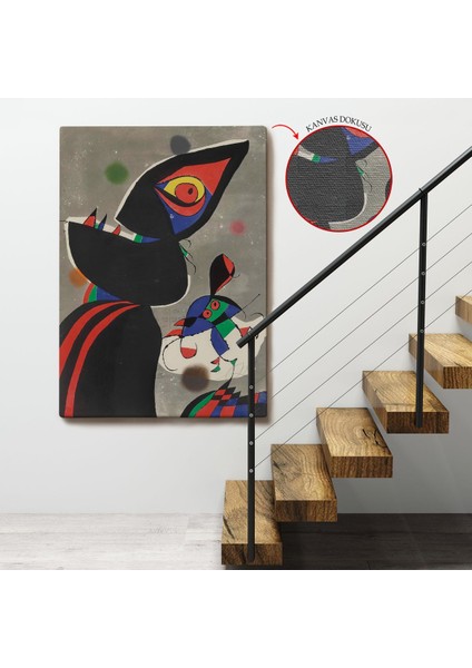 Joan Miro - Gaudi TABLO-7307 fırsatları