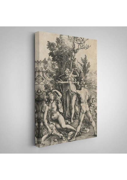 Albrecht Dürer - Herkül Yol Ayrımında Tablo - Hercules At The CROSSROADS-7326