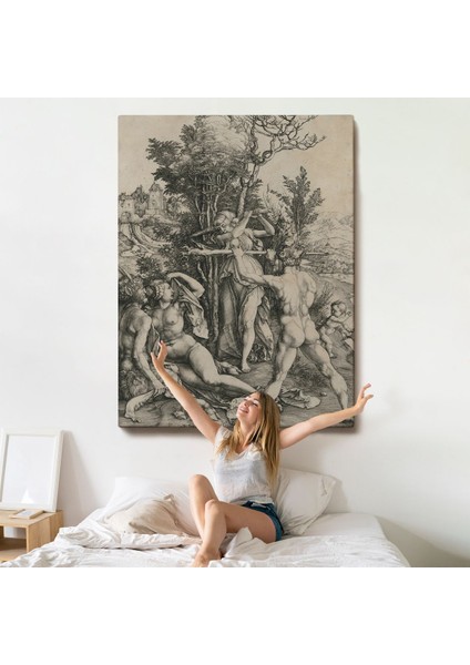 Albrecht Dürer - Herkül Yol Ayrımında Tablo - Hercules At The CROSSROADS-7326 indirimleri