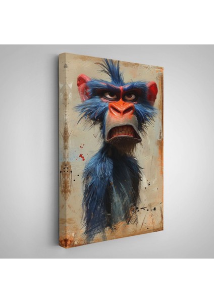 Sinirli Maymun TABLOSU-7905