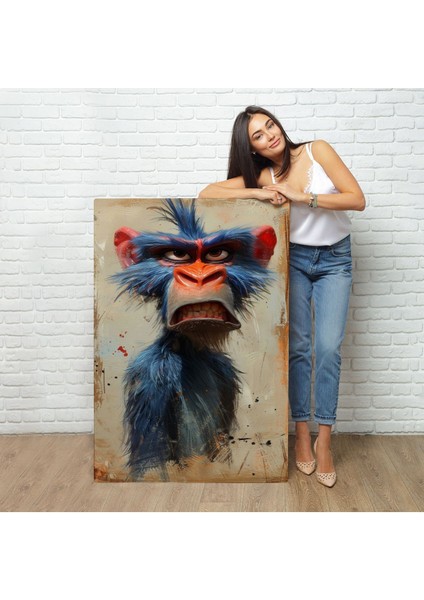 Sinirli Maymun TABLOSU-7905 fiyatları