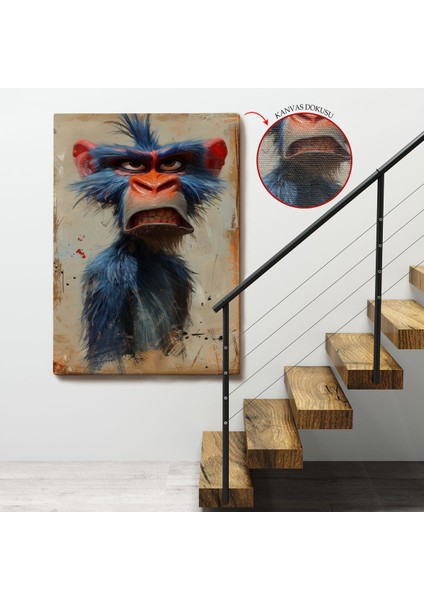 Sinirli Maymun TABLOSU-7905 fırsatları