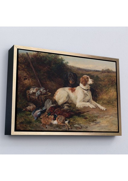 Çerçeveli Av Köpekleri TABLOSU-7019 fiyatları