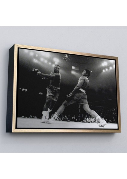 Çerçeveli Muhammed Ali-Joe Frazier Tablosu, Spor Salonu Motivasyon TABLOSU-5089 fiyatları