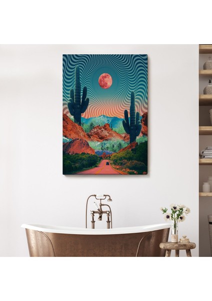 Amerika Kolarado Yol Manzarası Duvar TABLOSU-6021