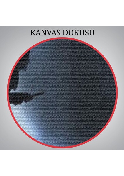 Süpürgede Uçan Cadı, Cadılar Bayramı Dekoratif Duvar TABLOSU-5202 (Tek Parça)