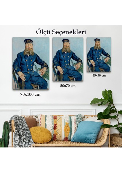 Vincent Van Gogh Postacı Joseph Roulin’in Portresi Tablo - Postes - POSTMAN-7460 modelleri