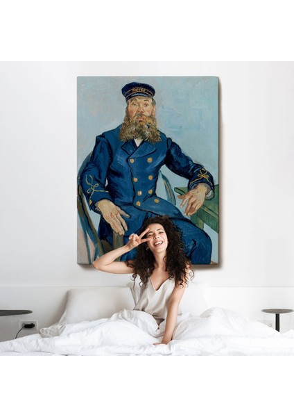 Vincent Van Gogh Postacı Joseph Roulin’in Portresi Tablo - Postes - POSTMAN-7460