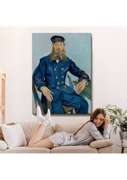 Vincent Van Gogh Postacı Joseph Roulin’in Portresi Tablo - Postes - POSTMAN-7460