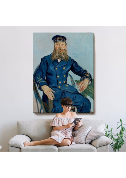 Vincent Van Gogh Postacı Joseph Roulin’in Portresi Tablo - Postes - POSTMAN-7460