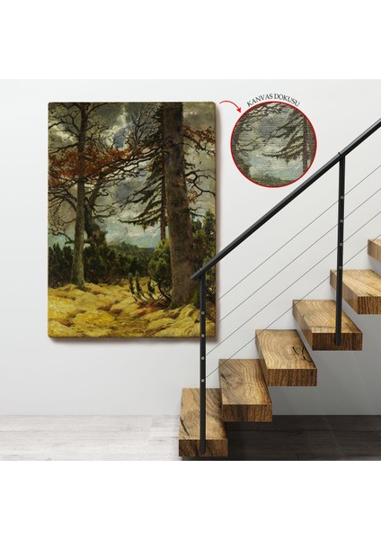 Franz Marc - Ilkbaharda Meşe Ağaçları TABLO-7287 fırsatları