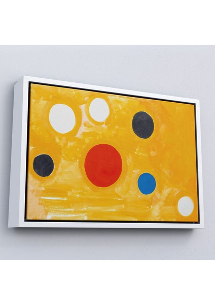 Çerçeveli Alexander Calder - Kozmik Tic Tac Toe TABLO-7107