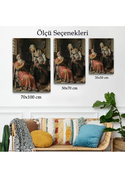 Rembrandt - Tobit ve Anna Çocuk Ile Birlikte TABLO-7439 modelleri