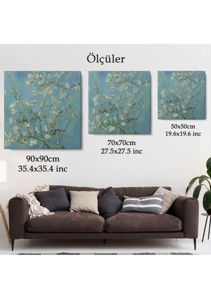 Vincent Van Gogh-Blossoming Badem Ağacı Eseri / Blossoming Almond Tree (1890)-5164