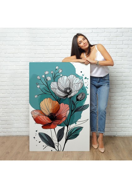 Haşhaş Çiçekleri TABLOSU-7647 fiyatları