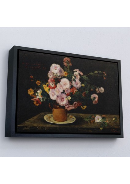 Çerçeveli Aster Buketi, 1859, Gustave Courbet TABLO-7059 fırsatları