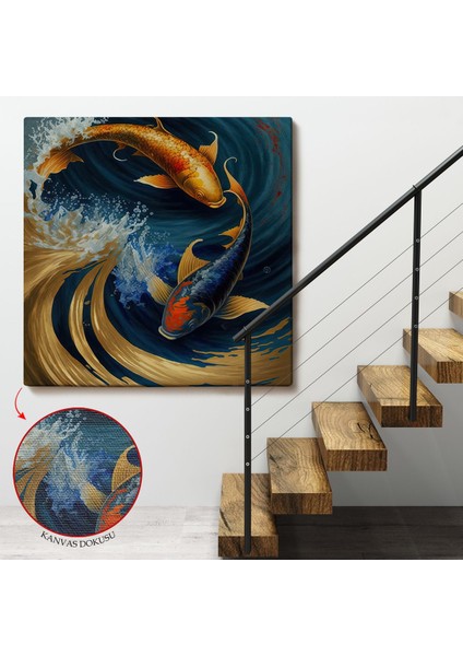 Koi Balığı TABLOSU-8346 fırsatları