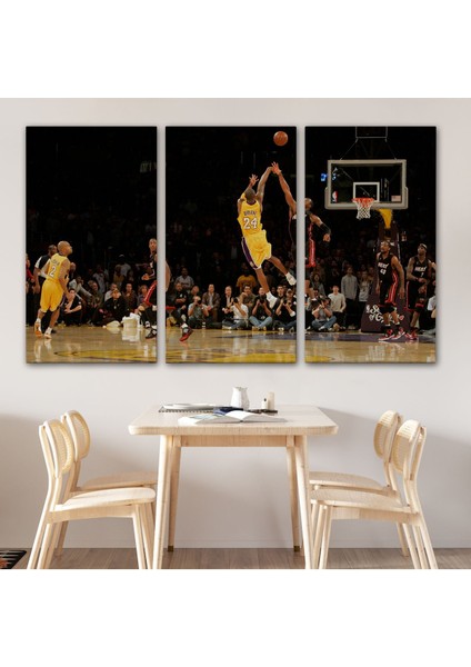 Kobe Bryant Los Angeles Lakers Kanvas Tablo / Black MAMBA-5157 modelleri