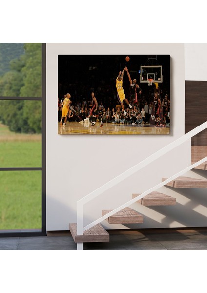 Kobe Bryant Los Angeles Lakers Kanvas Tablo / Black MAMBA-5157 indirimleri
