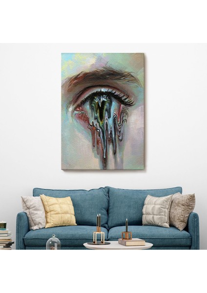 Gözü Akan Kadın Dekoratif TABLO-6333 fiyatları