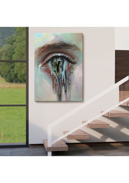 Gözü Akan Kadın Dekoratif TABLO-6333 fırsatları
