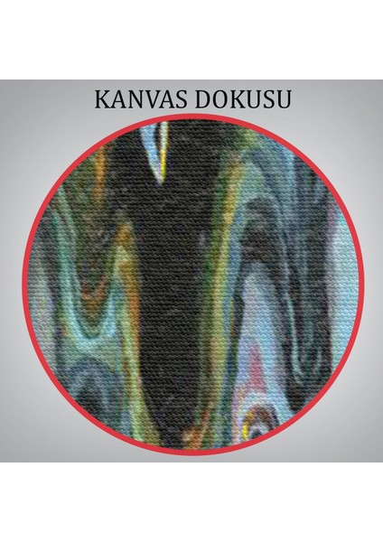 Gözü Akan Kadın Dekoratif TABLO-6333