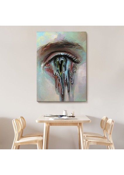 Gözü Akan Kadın Dekoratif TABLO-6333