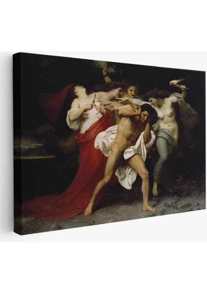 Orestes'in Pişmanlığı Veya Öfkelilerin Peşinde - William-Adolphe BOUGUEREAU-6555