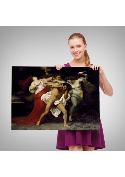 Orestes'in Pişmanlığı Veya Öfkelilerin Peşinde - William-Adolphe BOUGUEREAU-6555 fırsatları